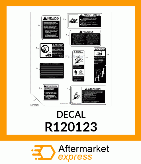 LABEL,ROPS WARNING(SPANISH/ENGLISH) R120123