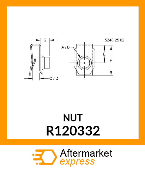 NUT R120332