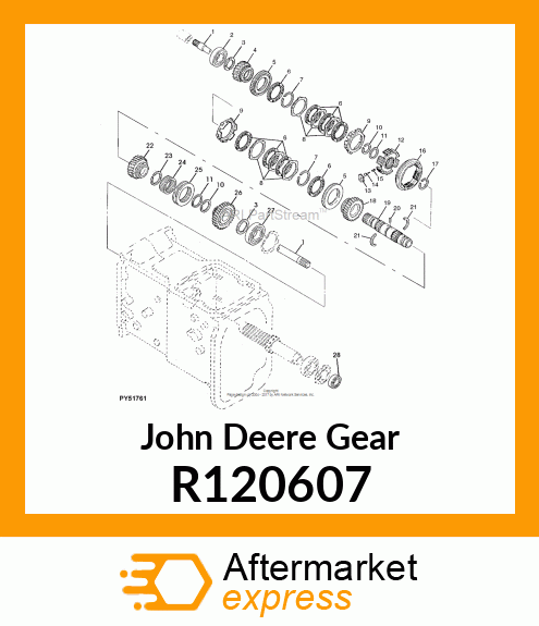 GEAR, GEAR, 32 TEETH R120607