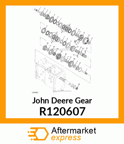 GEAR, GEAR, 32 TEETH R120607