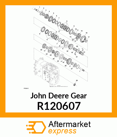 GEAR, GEAR, 32 TEETH R120607