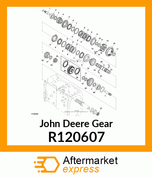 GEAR, GEAR, 32 TEETH R120607