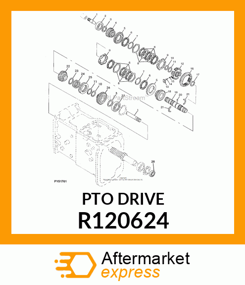 PTO DRIVE R120624