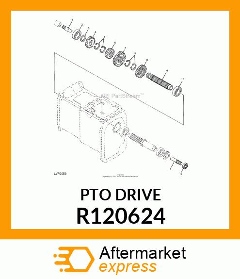 PTO DRIVE R120624