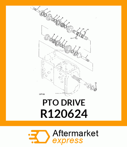 PTO DRIVE R120624