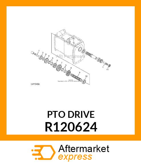 PTO DRIVE R120624