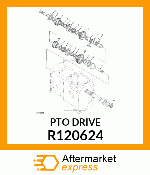 PTO DRIVE R120624