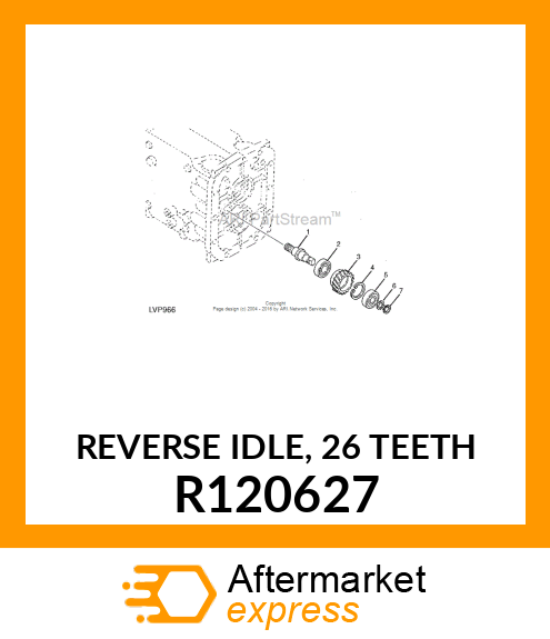 REVERSE IDLE, 26 TEETH R120627