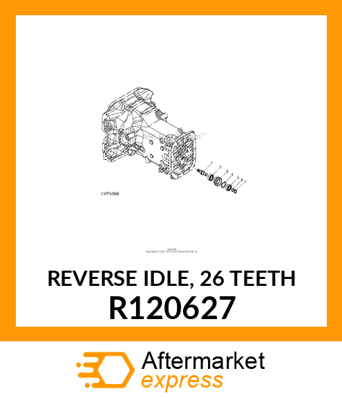 REVERSE IDLE, 26 TEETH R120627