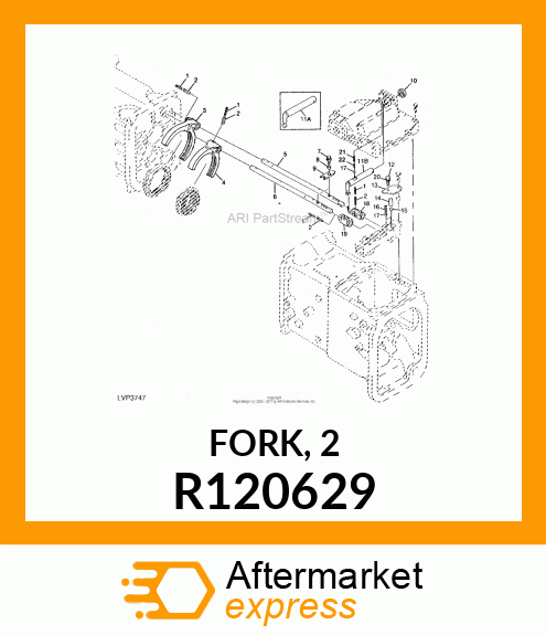 FORK, 2 R120629