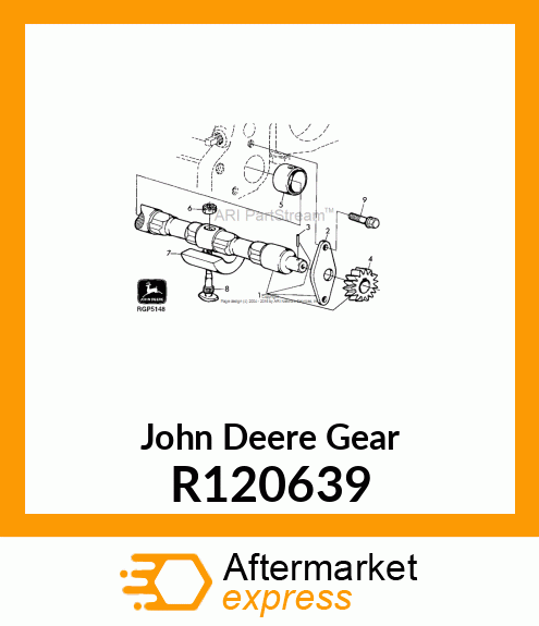 GEAR, BALANCER, LH R120639