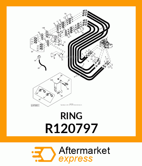 SNAP RING, SNAP RING, RETAINING R120797