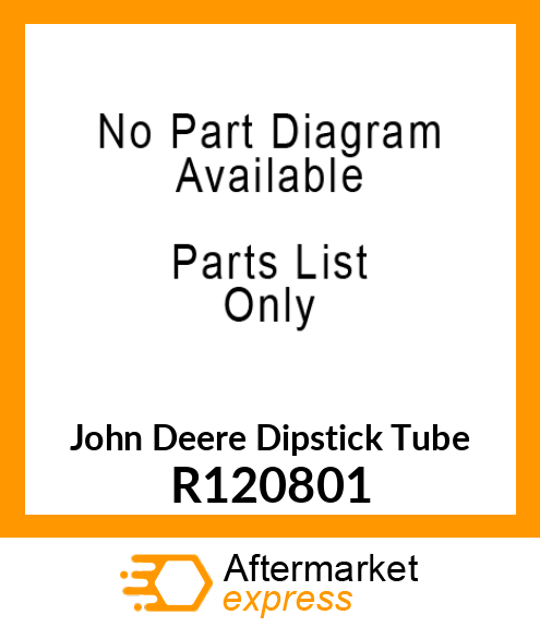 DIPSTICK TUBE, TUBE,OIL FILLER,DIPS R120801