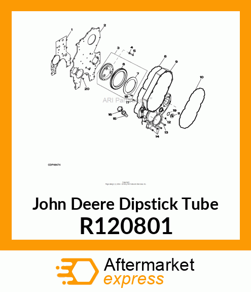 DIPSTICK TUBE, TUBE,OIL FILLER,DIPS R120801