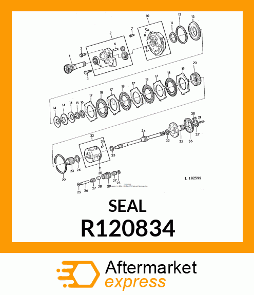 PACKING, INNER R120834