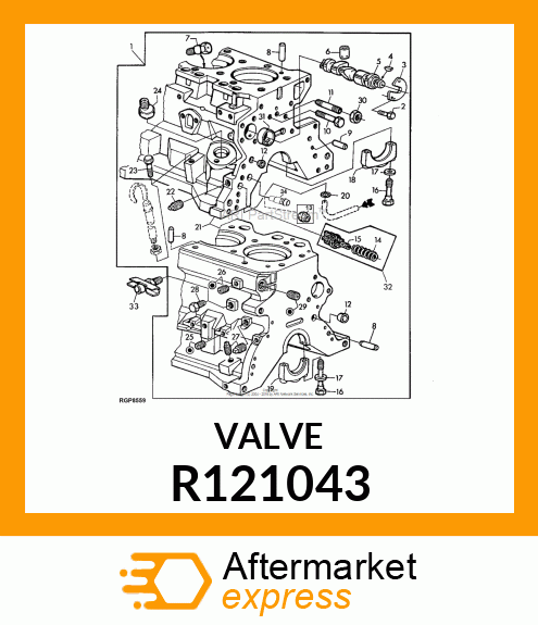 VALVE, BYPASS R121043