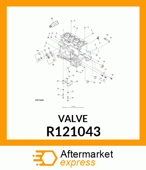 VALVE, BYPASS R121043