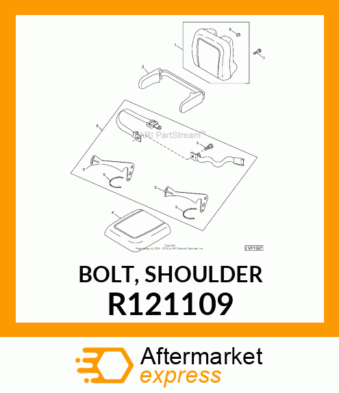 BOLT, SHOULDER R121109