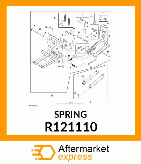 EXTENSION SPRING R121110