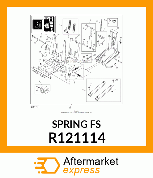 SPRING, COMPRESSION R121114