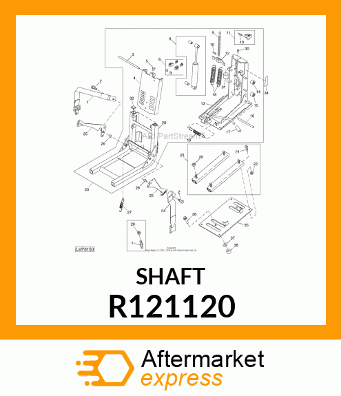 SHAFT, TENSION ADJUST R121120