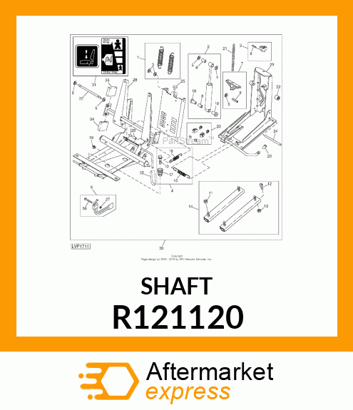 SHAFT, TENSION ADJUST R121120