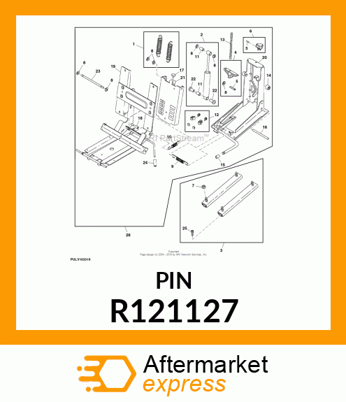 SHAFT, REAR R121127