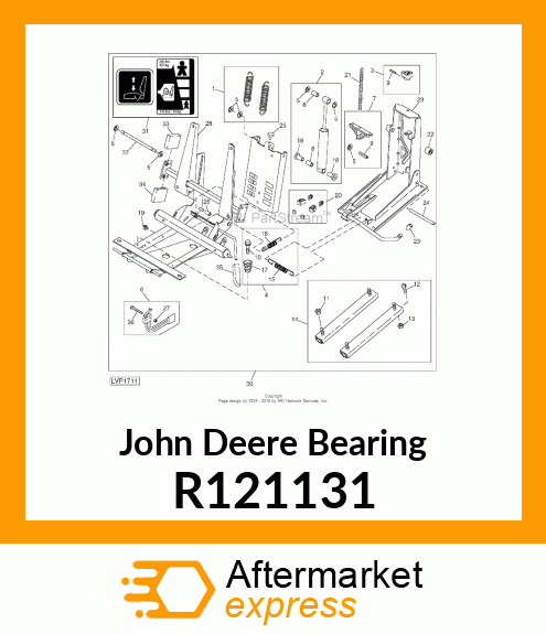 BEARING, BEARING, SLEEVE R121131