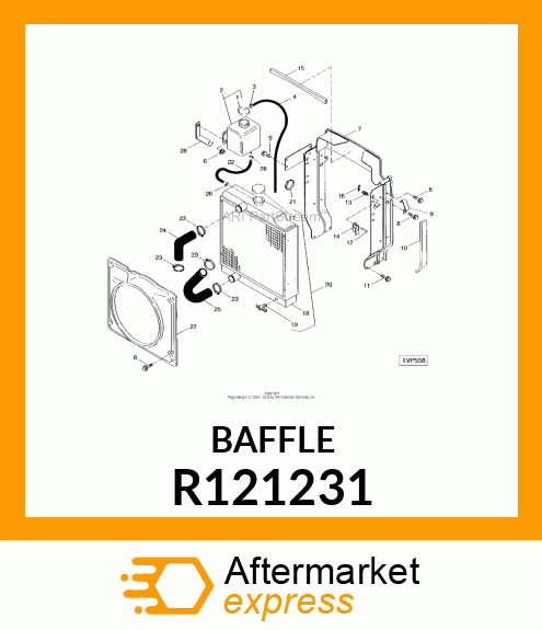 BAFFLE R121231