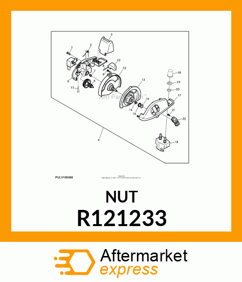 NUT, NUT, LOCK R121233