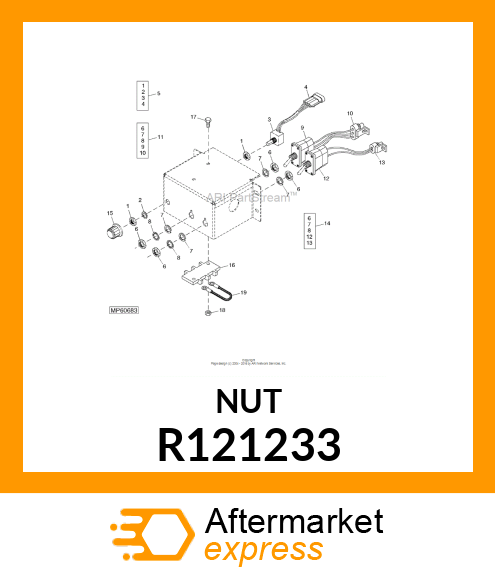 NUT, NUT, LOCK R121233