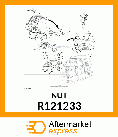 NUT, NUT, LOCK R121233