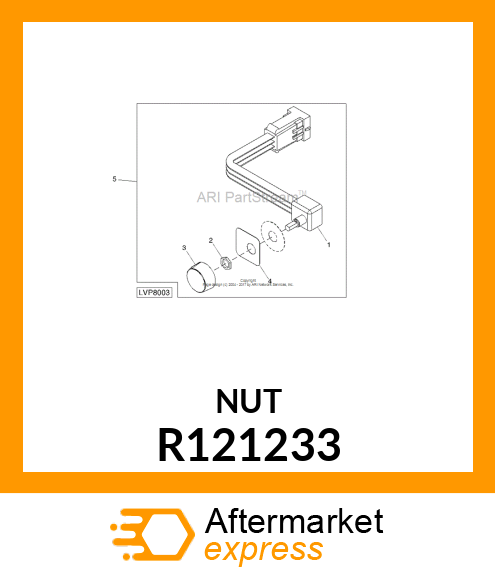 NUT, NUT, LOCK R121233