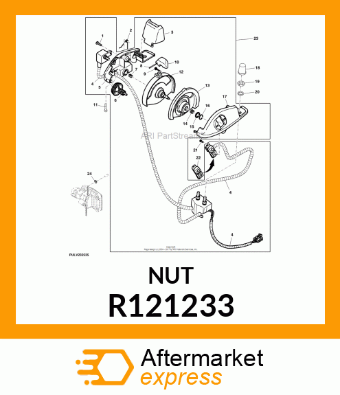 NUT, NUT, LOCK R121233