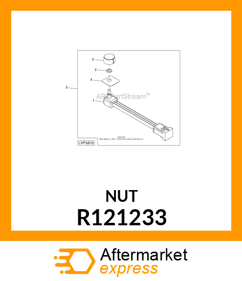 NUT, NUT, LOCK R121233