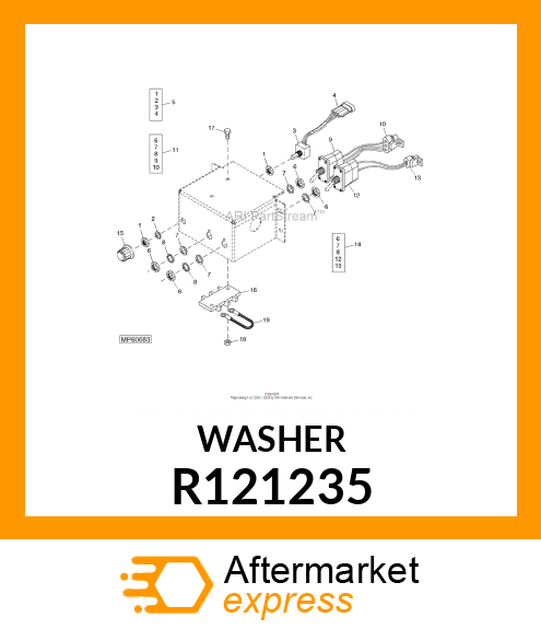 WASHER, LOCK R121235