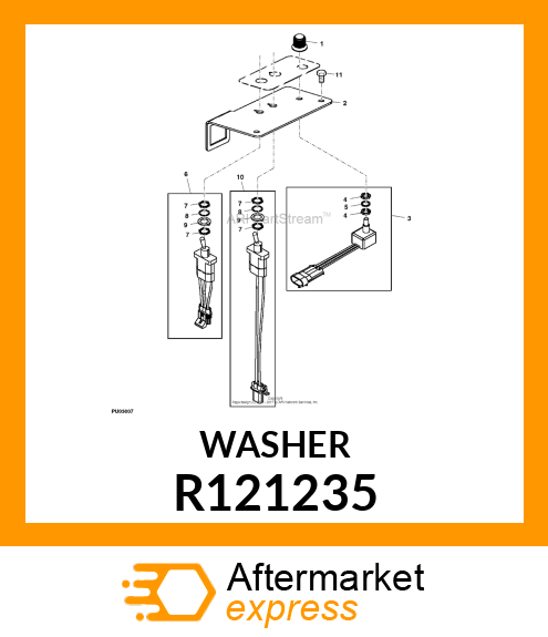 WASHER, LOCK R121235