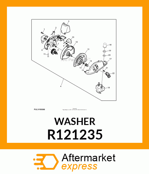 WASHER, LOCK R121235