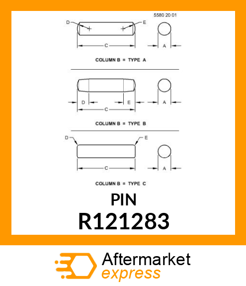 ROLLER, NEEDLE R121283