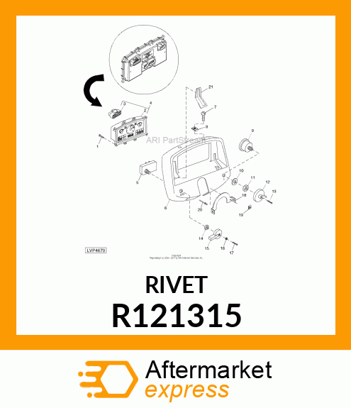 RIVET, BLIND R121315