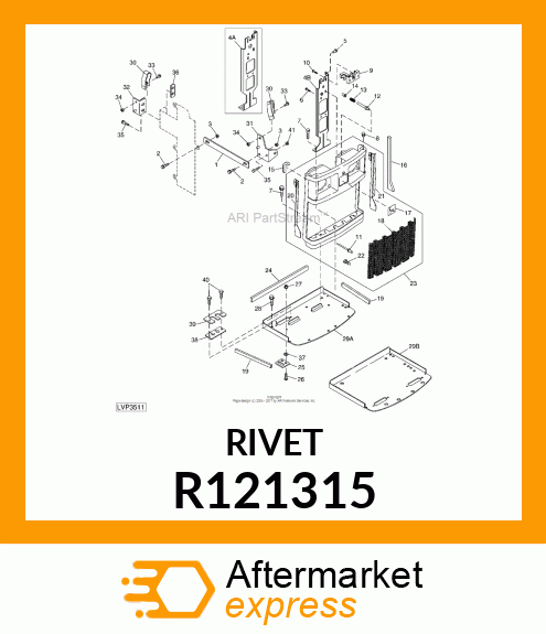 RIVET, BLIND R121315