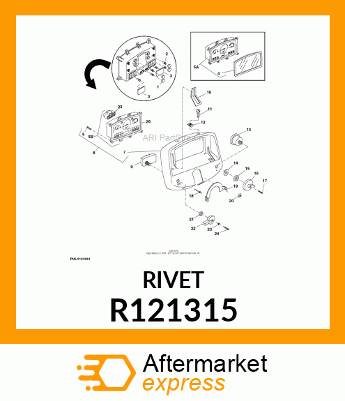 RIVET, BLIND R121315