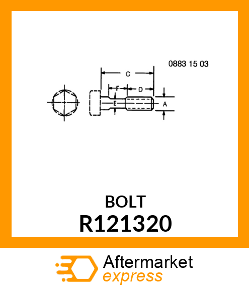 CAP SCREW R121320