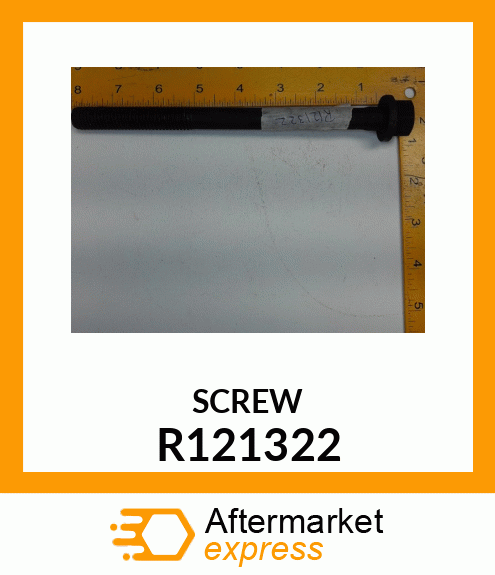 CAP SCREW, SPECIAL CYLINDER HEAD HE R121322