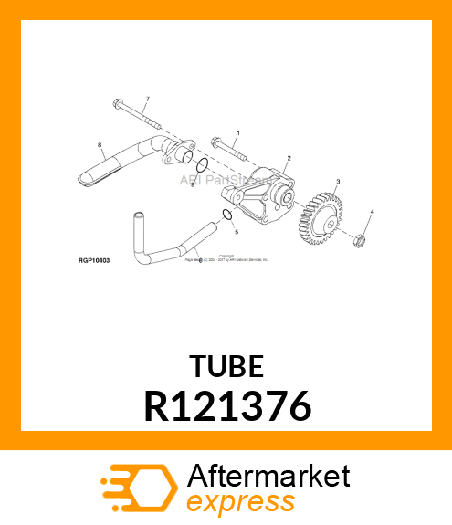 OIL PUMP OUTLET R121376