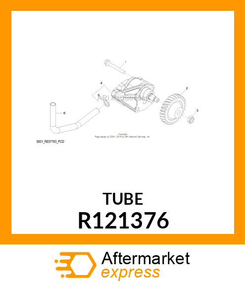 OIL PUMP OUTLET R121376