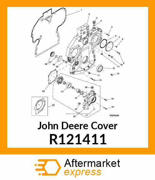 COVER, INJECTION PUMP R121411