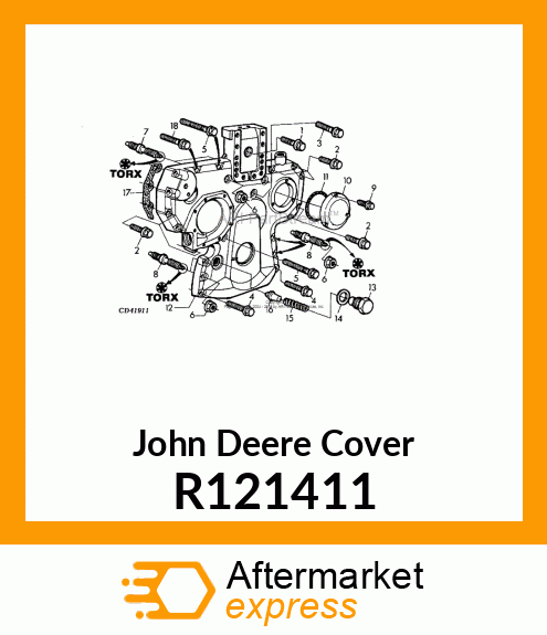 COVER, INJECTION PUMP R121411