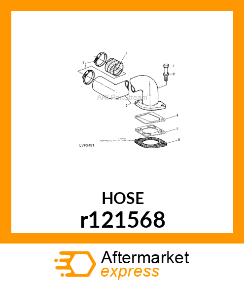 HOSE,HOSE r121568