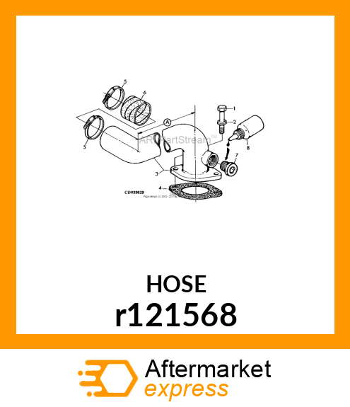 HOSE,HOSE r121568